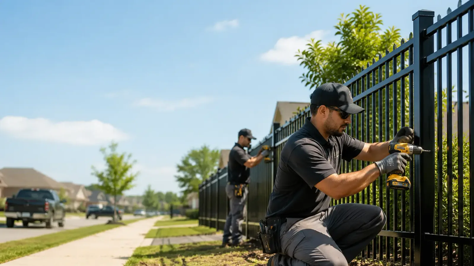 Metal Fence Installation in Roark, KY